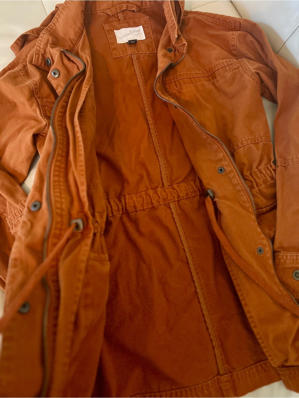 Universal Thread Women's Rust Orange Utility Jacket XS - Picture 6 of 14